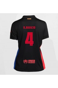 Barcelona Ronald Araujo #4 Fotballdrakt Borte Klær Dame 2024-25 Korte ermer